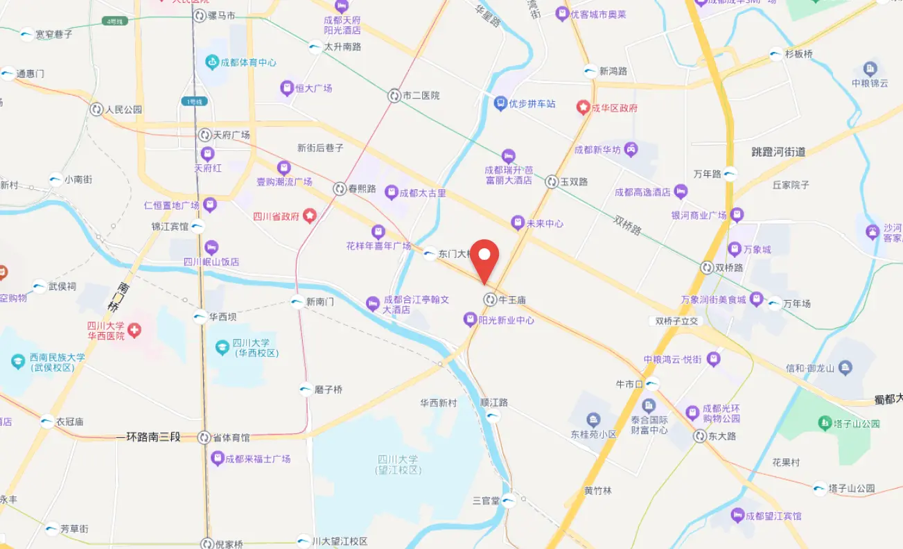成都商会大厦位置地图